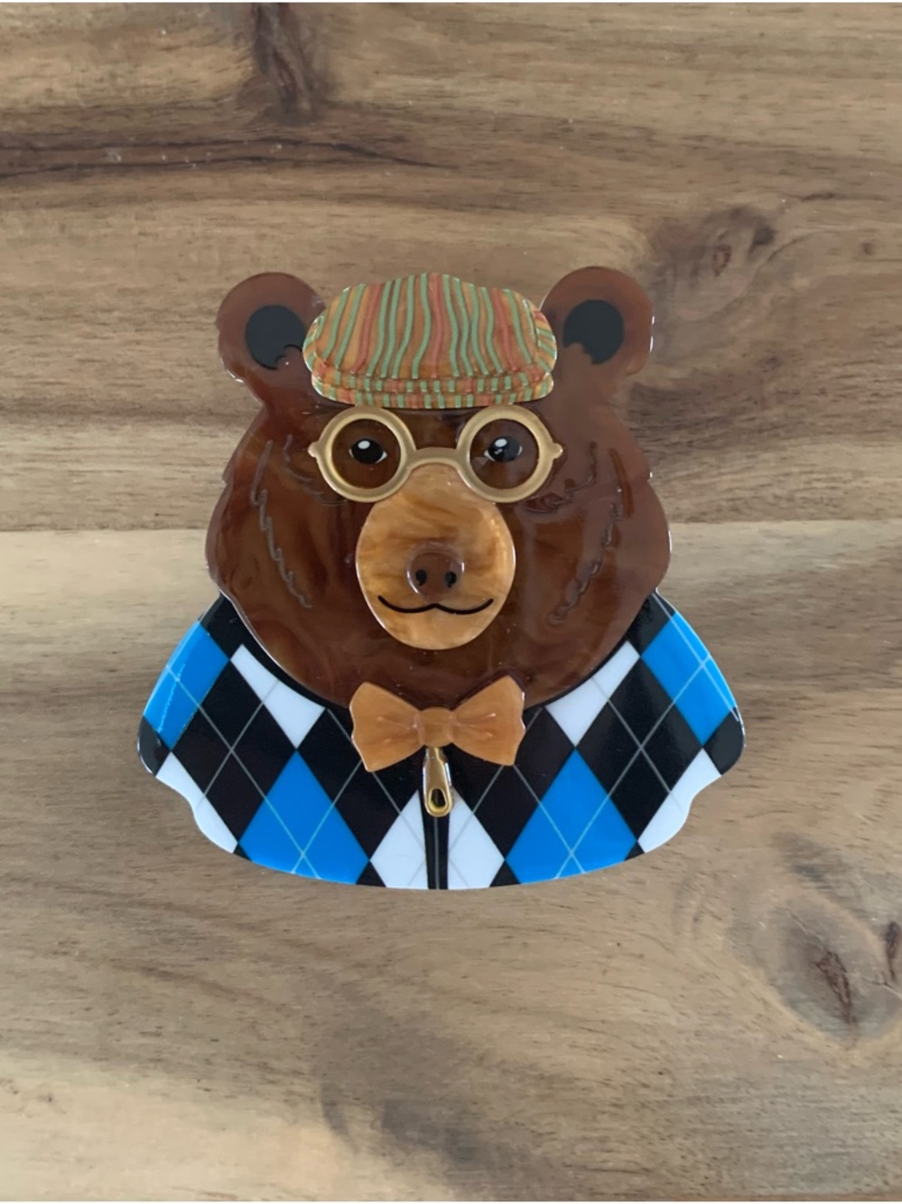 Erstwilder The Elder Bear Brooch pin NWOT
